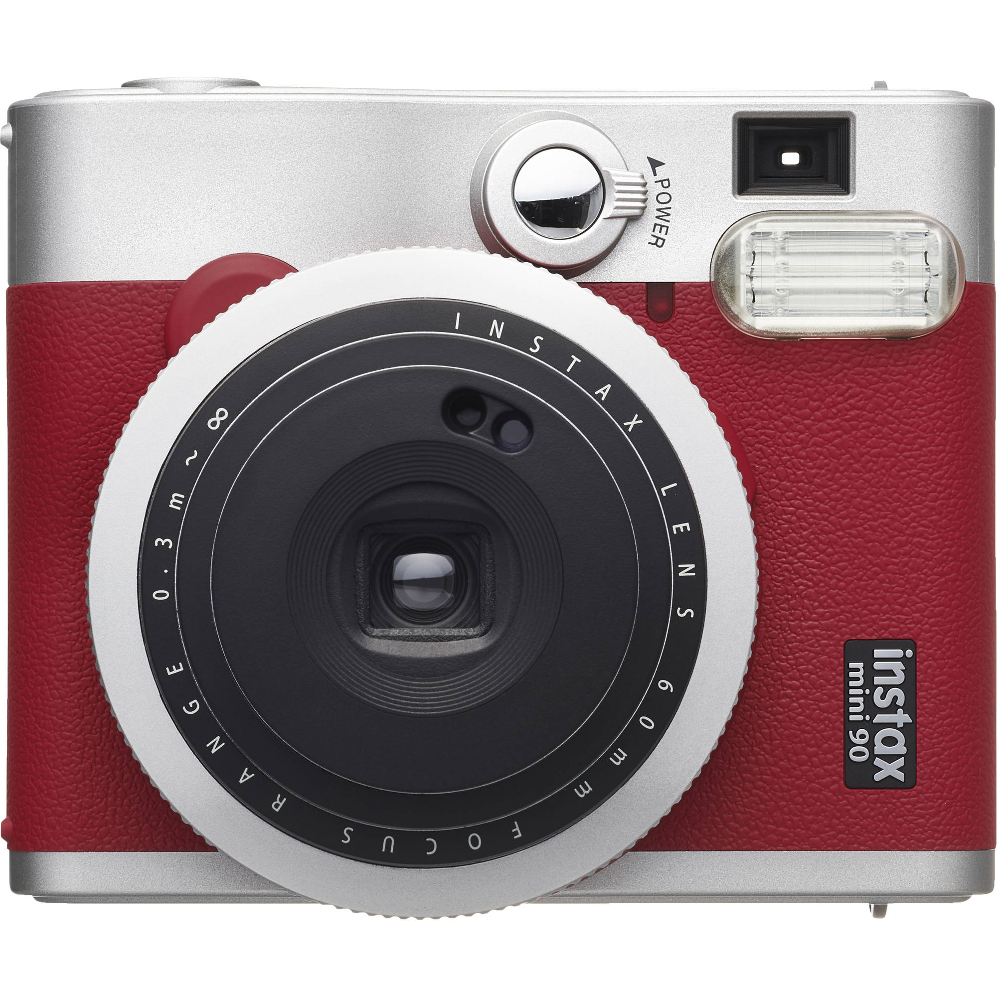 FUJIFILM INSTAX Mini 90 Neo Classic Instant Camera (Red)