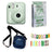 FUJIFILM INSTAX mini 12 Instant Camera with 10 sheets film roll + camera case + bunting1, kit. Mint Green