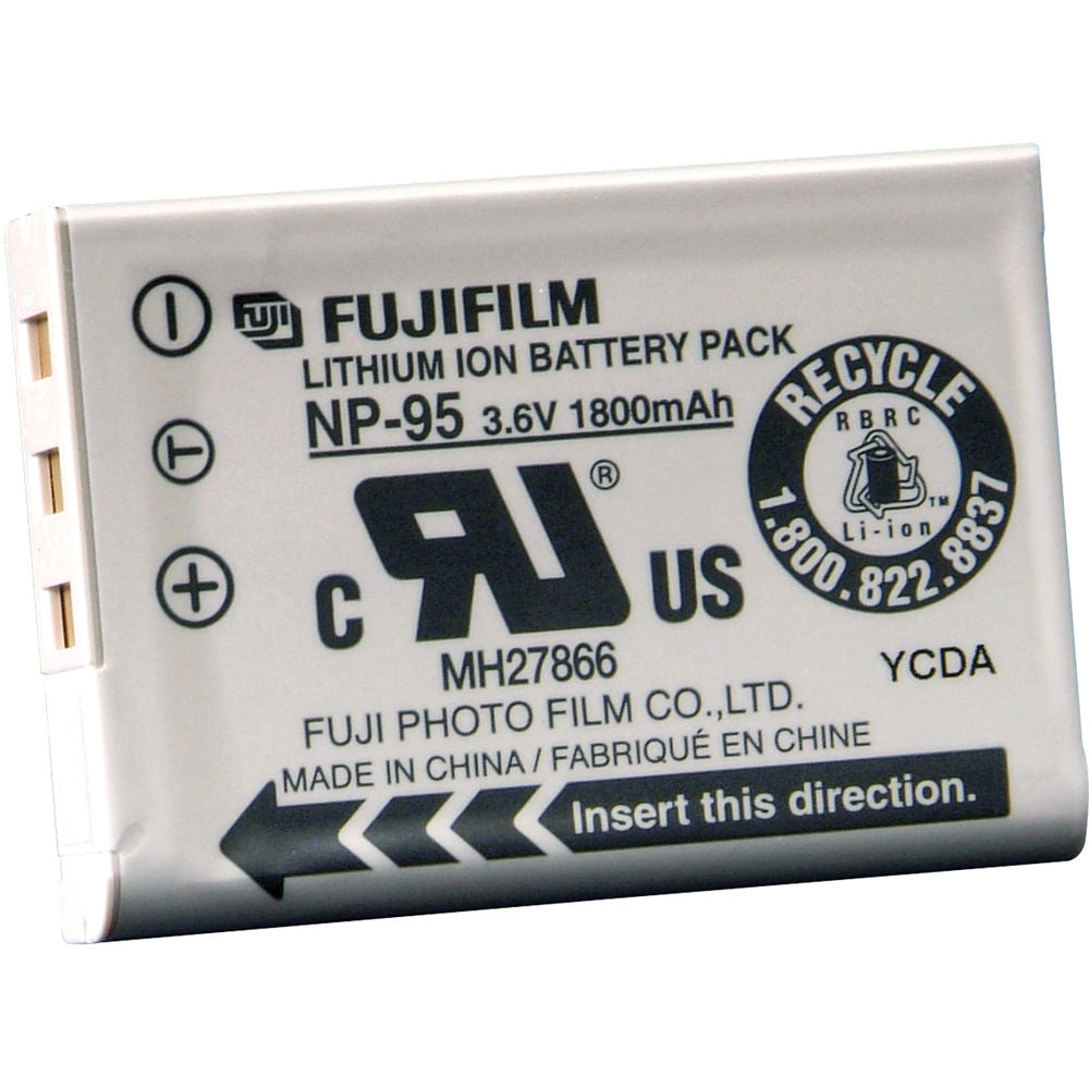 FUJIFILM NP-95 Lithium-Ion Battery Pack (3.6V, 1800mAh)