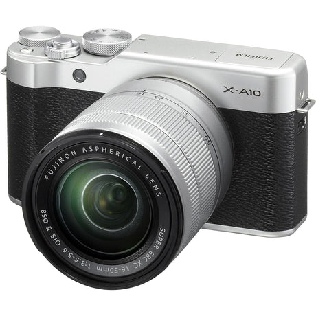 FUJIFILM X-A10 Mirrorless Digital Camera with 16-50mm Lens