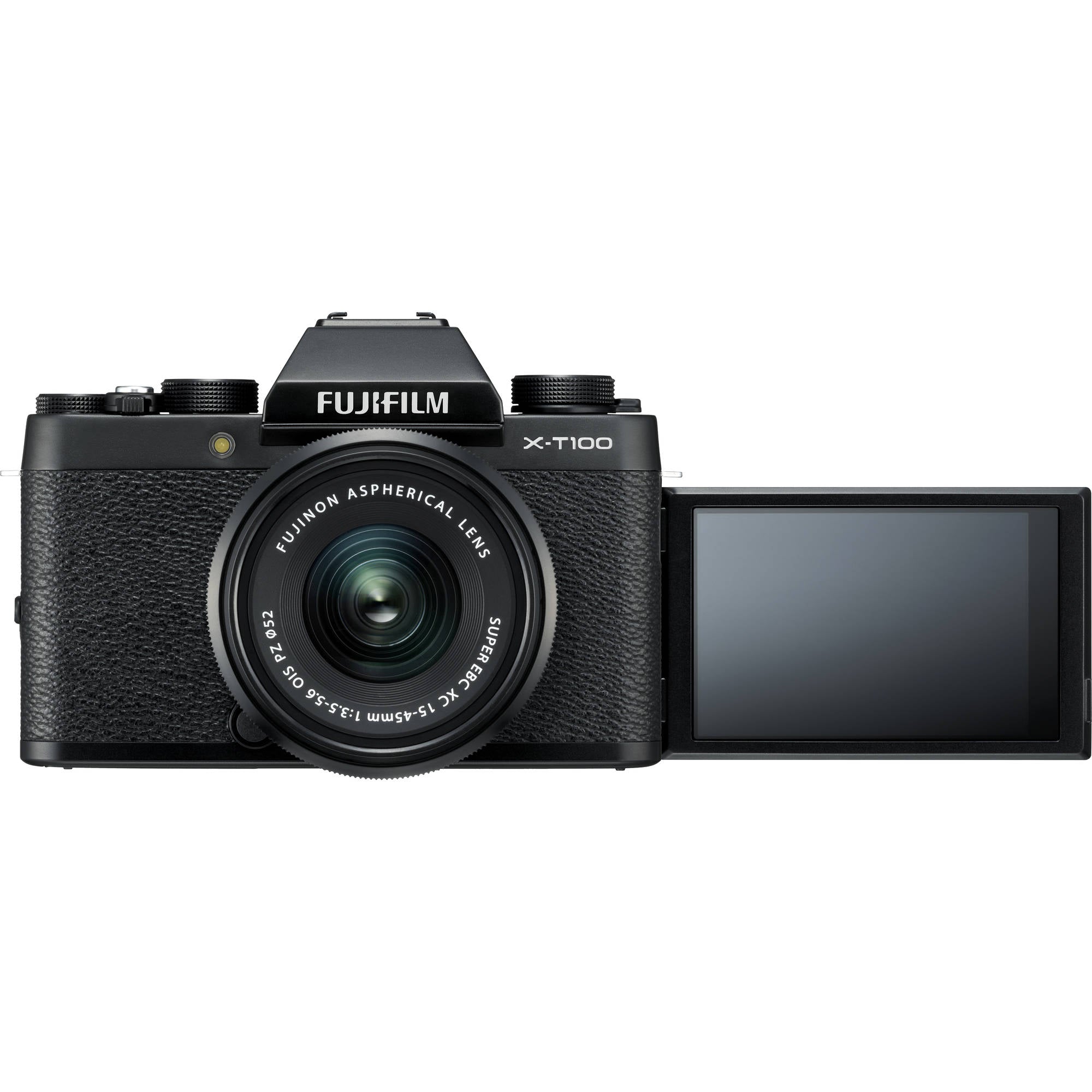 FUJIFILM X-T100 Camera with 15-45mm and 50-230mm Lens Kit (Black)