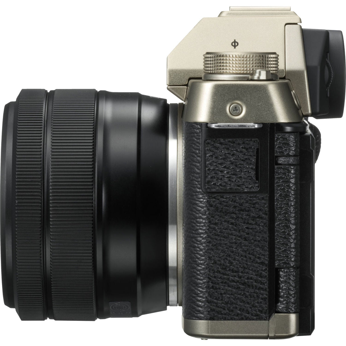 FUJIFILM X-T100 Mirrorless Digital Camera with 15-45mm Lens Champagne Gold