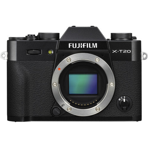 FUJIFILM X-T20 Mirrorless Digital Camera (Body Only) Black