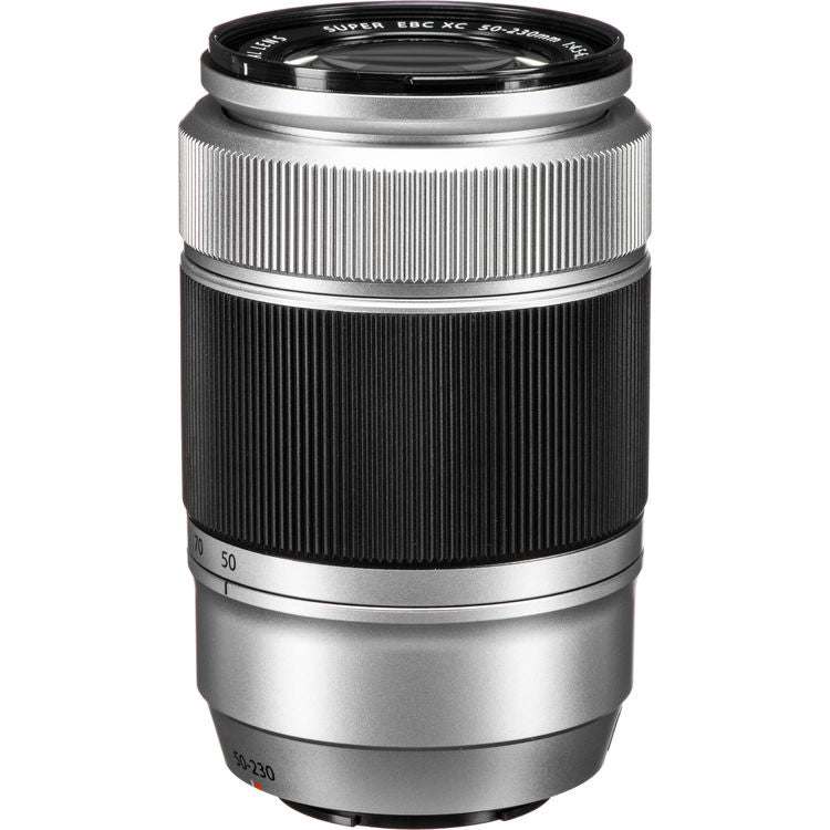 FUJIFILM X-T20 Mirrorless Digital Camera with 16-50mm and 50-230mm Lenses and Grip Kit (Silver)