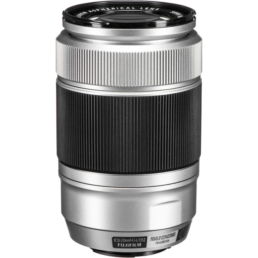 FUJIFILM X-T20 Mirrorless Digital Camera with 16-50mm and 50-230mm Lenses and Grip Kit (Silver)