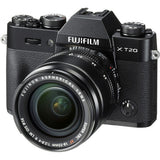 FUJIFILM X-T20 Mirrorless Digital Camera with 18-55mm Lens Black