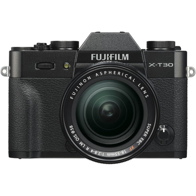 FUJIFILM X-T30 Mirrorless Digital Camera with 18-55mm Lens Black