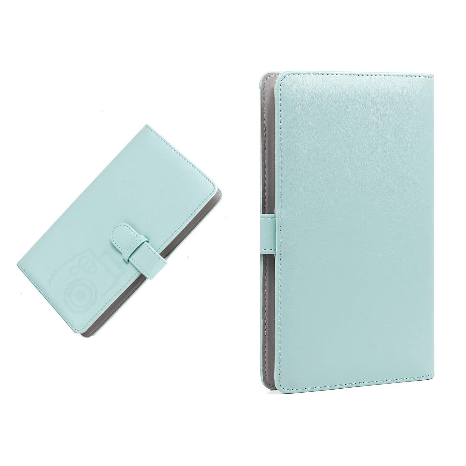Fujifilm Instax  mini 10X1 black border Instant Film with 96-sheet Album for mini film (Ice blue)