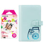 Fujifilm Instax  mini 10X1 candy pop Instant Film with 96-sheet Album for mini film (Ice blue)