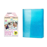Fujifilm Instax Mini 10X1  shiny star Instant Film with 64-Sheets Album For Mini Film 3 inch
