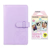 Fujifilm Instax Mini 10X1  shiny star Instant Film with 96-sheet Album for mini film (Lilac purple)