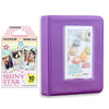 Fujifilm Instax Mini 10X1  shiny star Instant Film with Instax Time Photo Album 64 Sheets (Violet Purple)