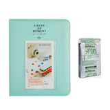Fujifilm Instax Mini 10X1 shiny star Instant Film with Instax Time Photo Album 64 Sheets Ice blue