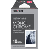 Fujifilm Instax Mini 10X1 Monochrome Instant Film with Instax Time Photo Album 64 Sheets (Beautiful flower)