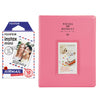 Fujifilm Instax Mini 10X1 airmail Instant Film With 128-sheet Album for mini film (FLAMINGO PINK)