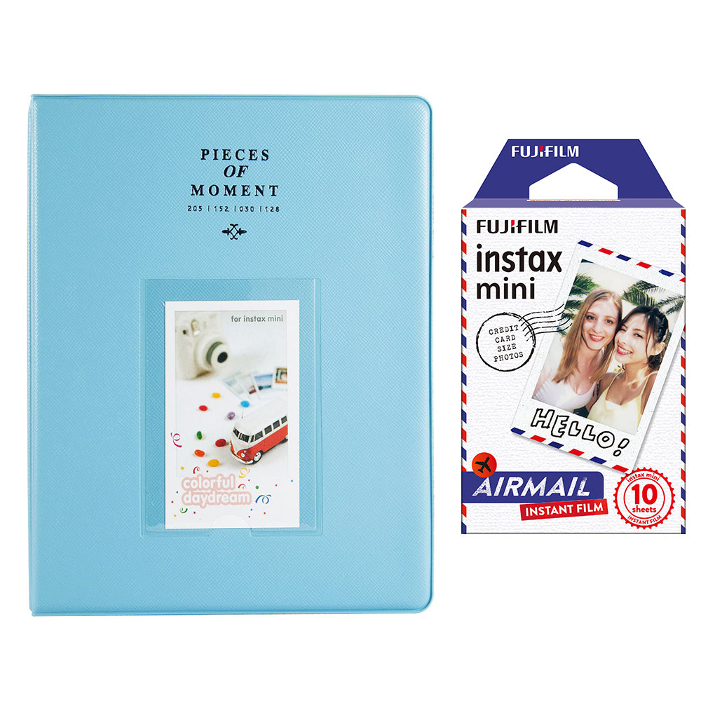 Fujifilm Instax Mini 10X1 airmail Instant Film With 128-sheet Album for mini film