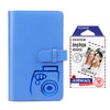 Fujifilm Instax Mini 10X1 airmail Instant Film with 96-sheet Album for mini film  (Cobalt blue)