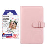 Fujifilm Instax Mini 10X1 airmail Instant Film with 96-sheet Album for mini film (Blush pink)