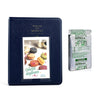 Fujifilm Instax Mini 10X1 airmail Instant Film with Instax Time Photo Album 64 Sheets (Navy blue)
