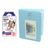 Fujifilm Instax Mini 10X1 airmail Instant Film with Instax Time Photo Album 64 Sheets Water Blue