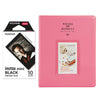 Fujifilm Instax Mini 10X1 black border Instant Film With 128-sheet Album for mini film (FLAMINGO PINK)