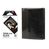 Fujifilm Instax Mini 10X1 black border Instant Film with 64-Sheets Album For Mini Film 3 inch (charcoal gray)