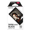 Fujifilm Instax Mini 10X1 black border Instant Film with 64-Sheets Album For Mini Film 3 inch (charcoal gray)