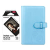 Fujifilm Instax Mini 10X1 black border Instant Film with 96-sheet Album for mini film (Sky blue)