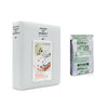 Fujifilm Instax Mini 10X1 black border Instant Film with Instax Time Photo Album 64 Sheets (Pearly white)