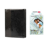 Fujifilm Instax Mini 10X1 blue marble Instant Film with 64-Sheets Album For Mini Film 3 inch