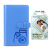 Fujifilm Instax Mini 10X1 blue marble Instant Film with 96-sheet Album for mini film  (Cobalt blue)
