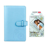 Fujifilm Instax Mini 10X1 blue marble Instant Film with 96-sheet Album for mini film