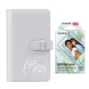 Fujifilm Instax Mini 10X1 blue marble Instant Film with 96-sheet Album for mini film (Smoky white)