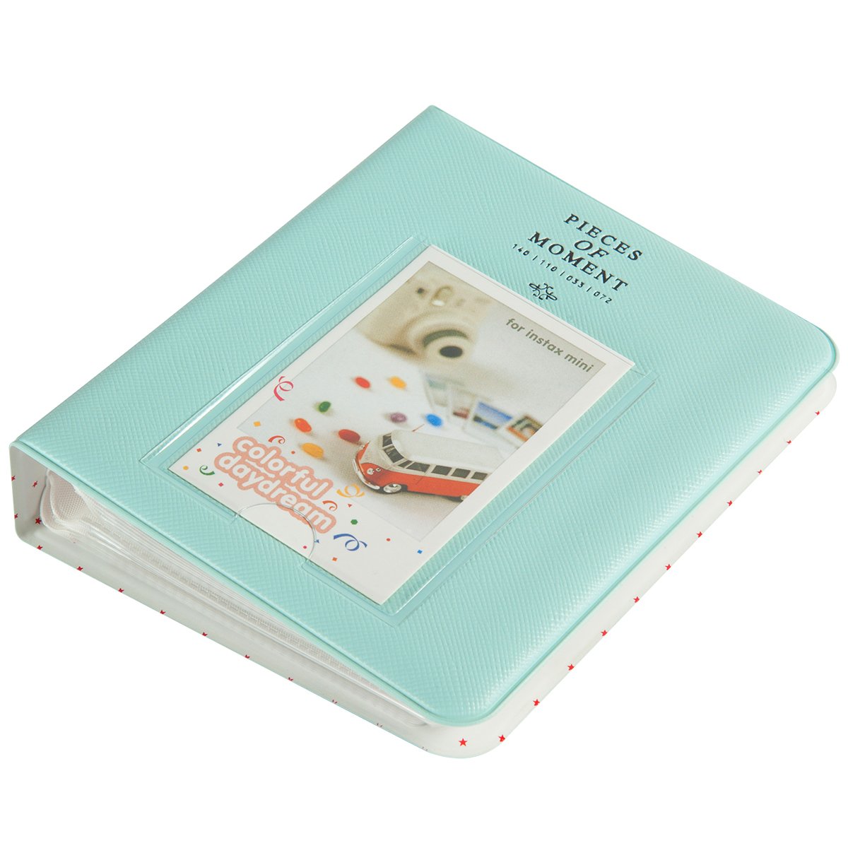 Fujifilm Instax Mini 10X1 blue marble Instant Film with Instax Time Photo Album 64 Sheets (ice blue)