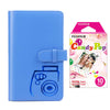 Fujifilm Instax Mini 10X1 candy pop Instant Film with 96-sheet Album for mini film  (Cobalt blue)