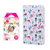 Fujifilm Instax Mini 10X1 candy pop Instant Film with 96-sheet Album for mini film  (Flamingo catus)