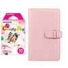 Fujifilm Instax Mini 10X1 candy pop Instant Film with 96-sheet Album for mini film (Blush pink)