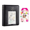 Fujifilm Instax Mini 10X1 candy pop Instant Film with Instax Time Photo Album 64 Sheets (charcoal grey)