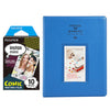 Fujifilm Instax Mini 10X1 comic Instant Film With 128-sheet Album for mini film (cobalt blue)