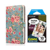 Fujifilm Instax Mini 10X1 comic Instant Film with 96-sheet Album for mini film  (Blue rose)