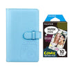 Fujifilm Instax Mini 10X1 comic Instant Film with 96-sheet Album for mini film (Sky blue)