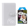 Fujifilm Instax Mini 10X1 comic Instant Film with 96-sheet Album for mini film (Smoky white)