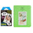 Fujifilm Instax Mini 10X1 comic Instant Film with Instax Time Photo Album 64 Sheets Lime green