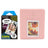 Fujifilm Instax Mini 10X1 comic Instant Film with Instax Time Photo Album 64 Sheets Peach pink