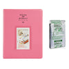 Fujifilm Instax Mini 10X1 confetti Instant Film With 128-sheet Album for mini film (FLAMINGO PINK)