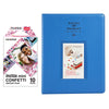 Fujifilm Instax Mini 10X1 confetti Instant Film With 128-sheet Album for mini film (cobalt blue)