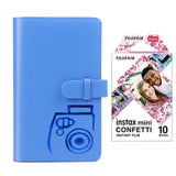 Fujifilm Instax Mini 10X1 confetti Instant Film with 96-sheet Album for mini film