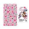 Fujifilm Instax Mini 10X1 confetti Instant Film with 96-sheet Album for mini film  (Flamingo watermelon)