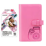 Fujifilm Instax Mini 10X1 confetti Instant Film with 96-sheet Album for mini film