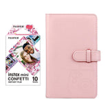 Fujifilm Instax Mini 10X1 confetti Instant Film with 96-sheet Album for mini film